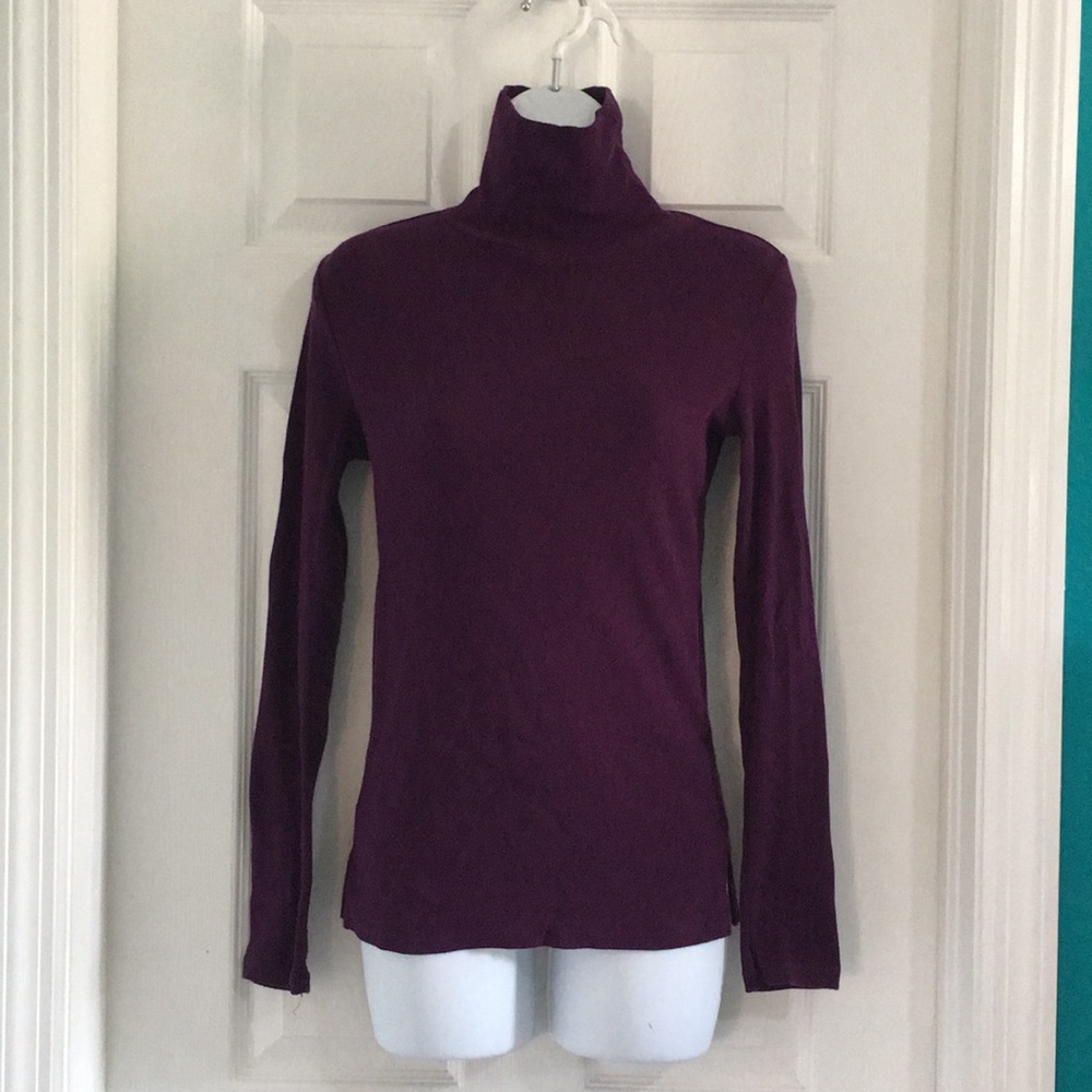 Purple Turtleneck
